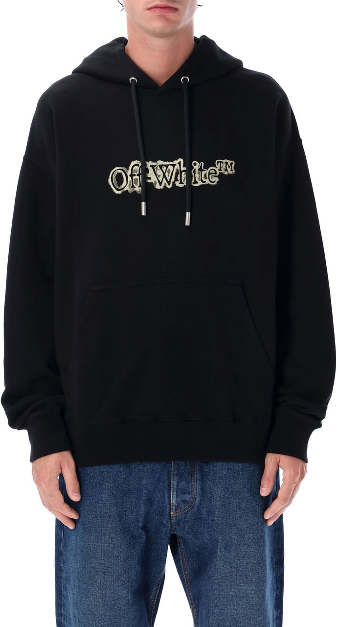 OFF-WHITE Cloudy Arrow Skate Hoodie Nero Zwart
