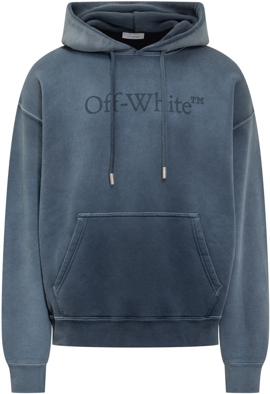 OFF-WHITE Off-White Felpa Laundry Skate Hoodie Blauw