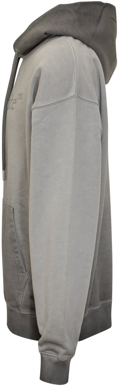 OFF-WHITE Off-White Felpa Laundry Skate Hoodie Grigia Grijs