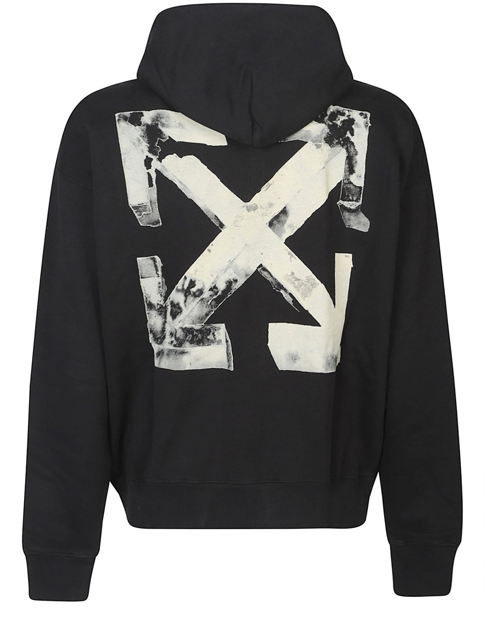 OFF-WHITE Cloudy Arrow Skate Sweatshirt Black Zwart