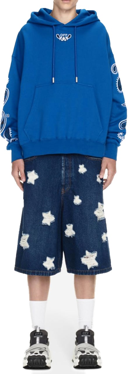 OFF-WHITE Sweatshirt Blue Blauw