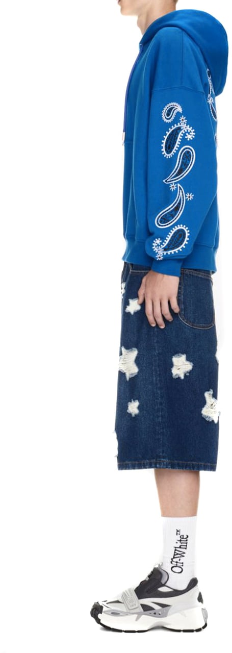 OFF-WHITE Sweatshirt Blue Blauw