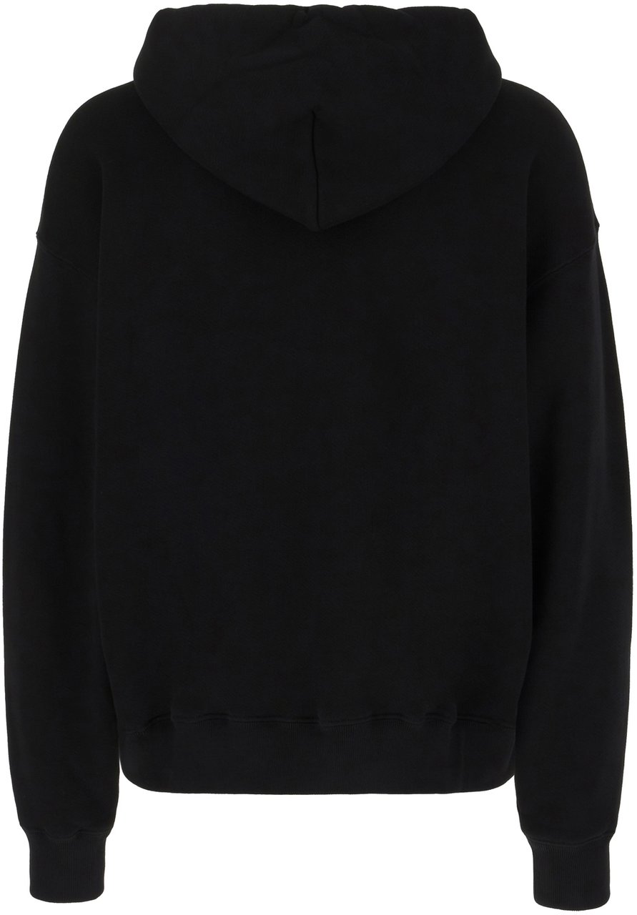 OFF-WHITE Off White Black cotton sweatshirt Zwart