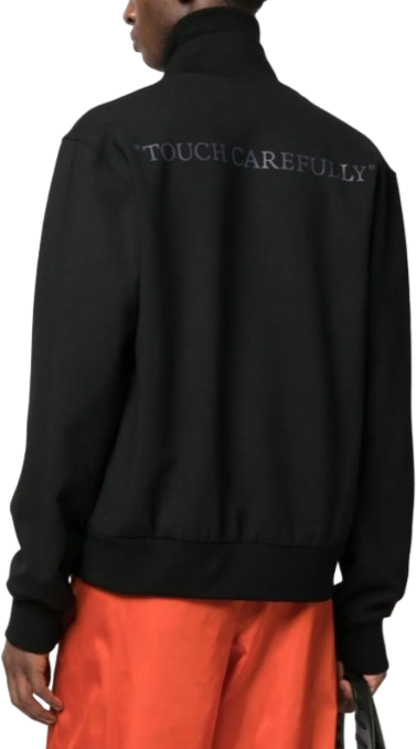 OFF-WHITE tuta con stampa logo Zwart