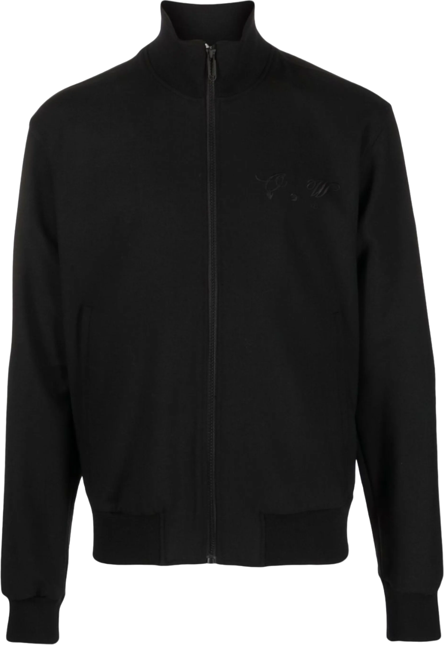 OFF-WHITE tuta con stampa logo Zwart