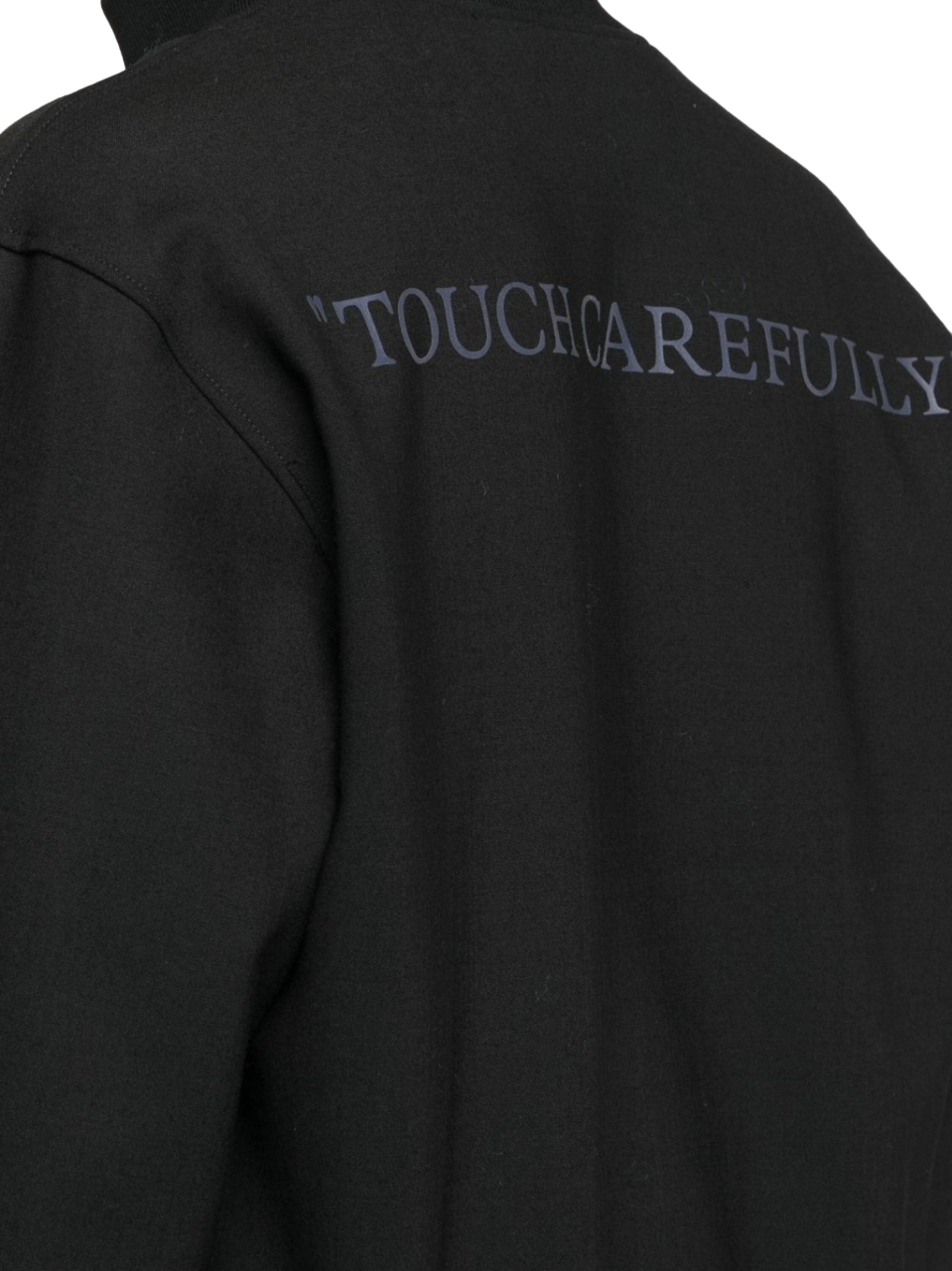 OFF-WHITE tuta con stampa logo Zwart