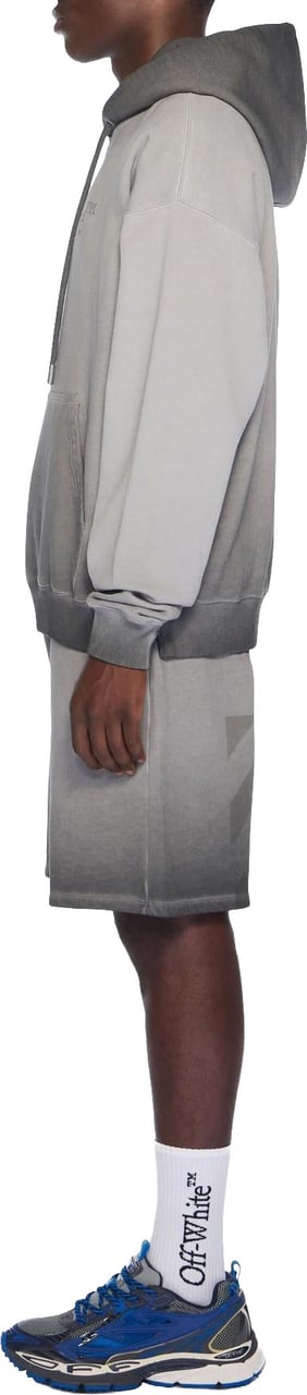 OFF-WHITE OFF WHITE Heren LAUNDRY 90S ZIP HOODIE Grijs