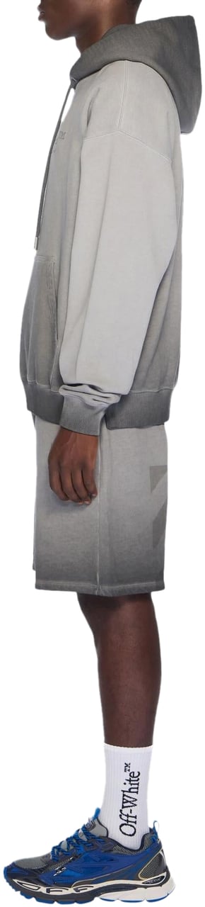 OFF-WHITE Heren LAUNDRY 90S ZIP HOODIE Grijs