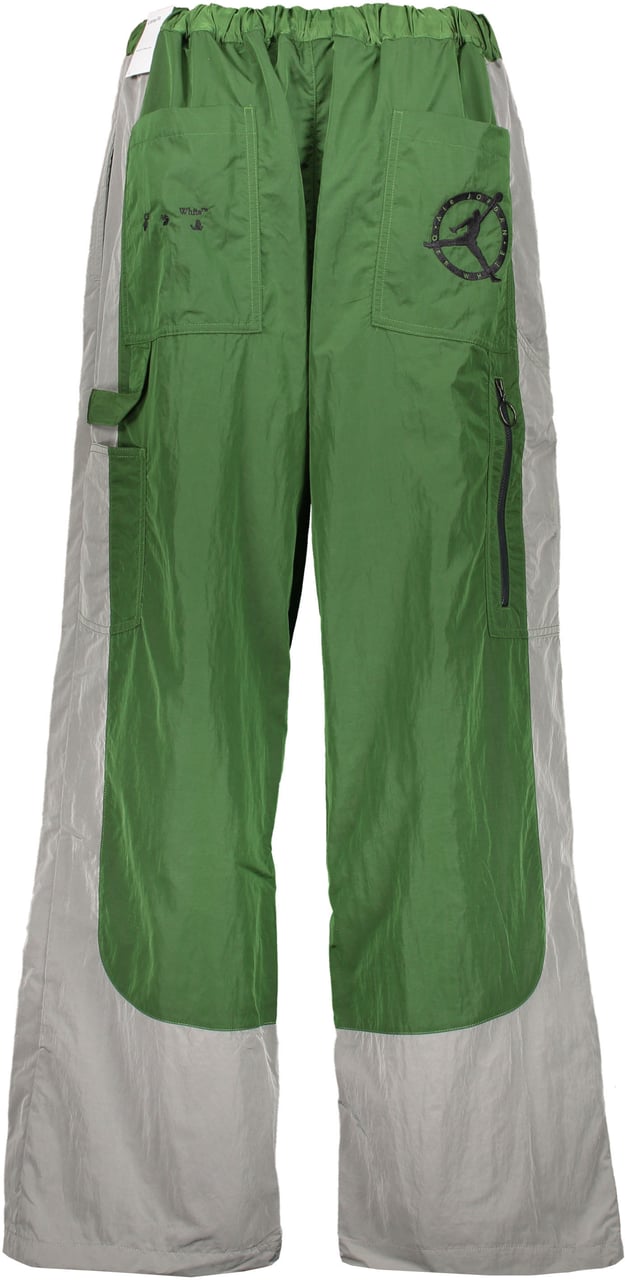 OFF-WHITE Air Jordan x Off-White track-pants Groen
