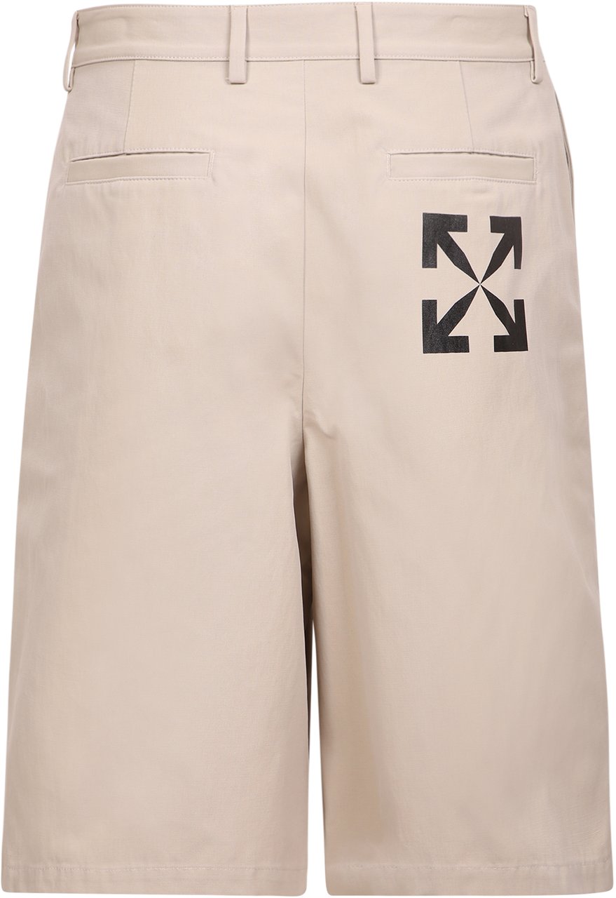 OFF-WHITE OFF-WHITE Beige Shorts Beige