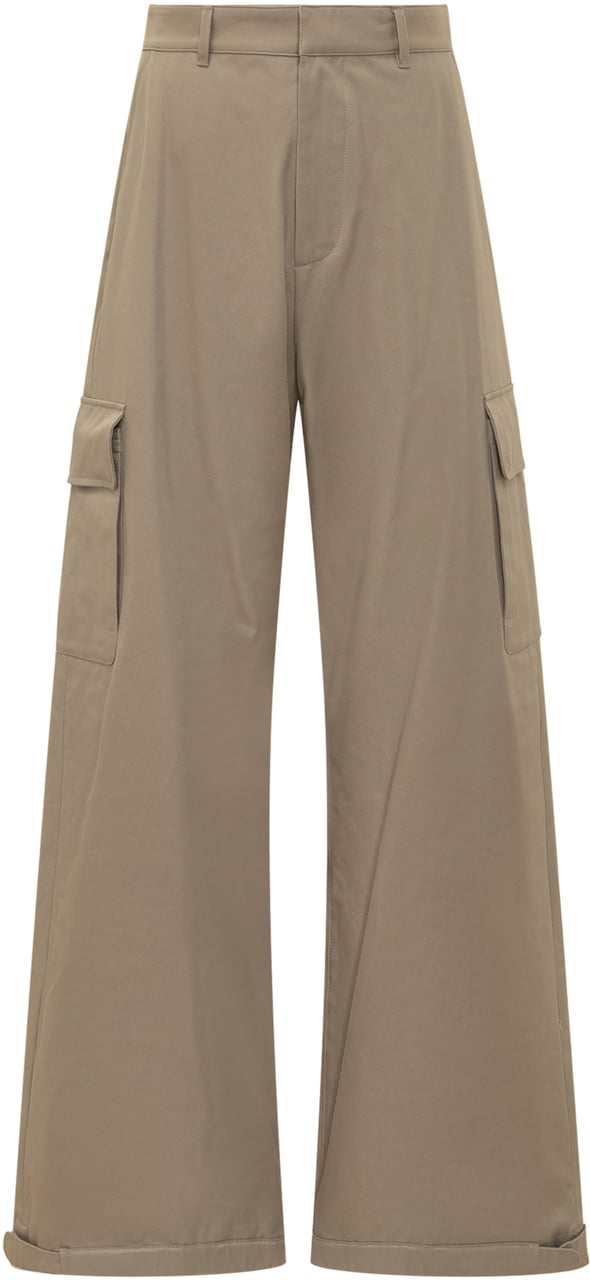 OFF-WHITE Pantalone Cargo Off-White Beige