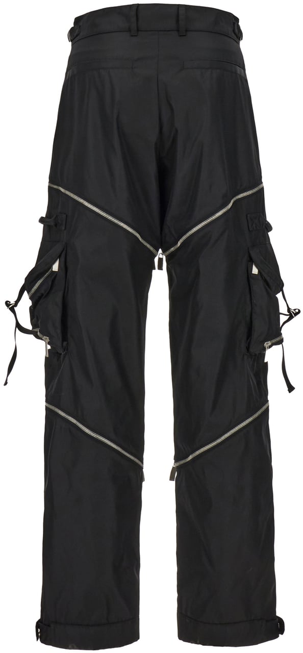 OFF-WHITE Off White Black nylon pants Zwart