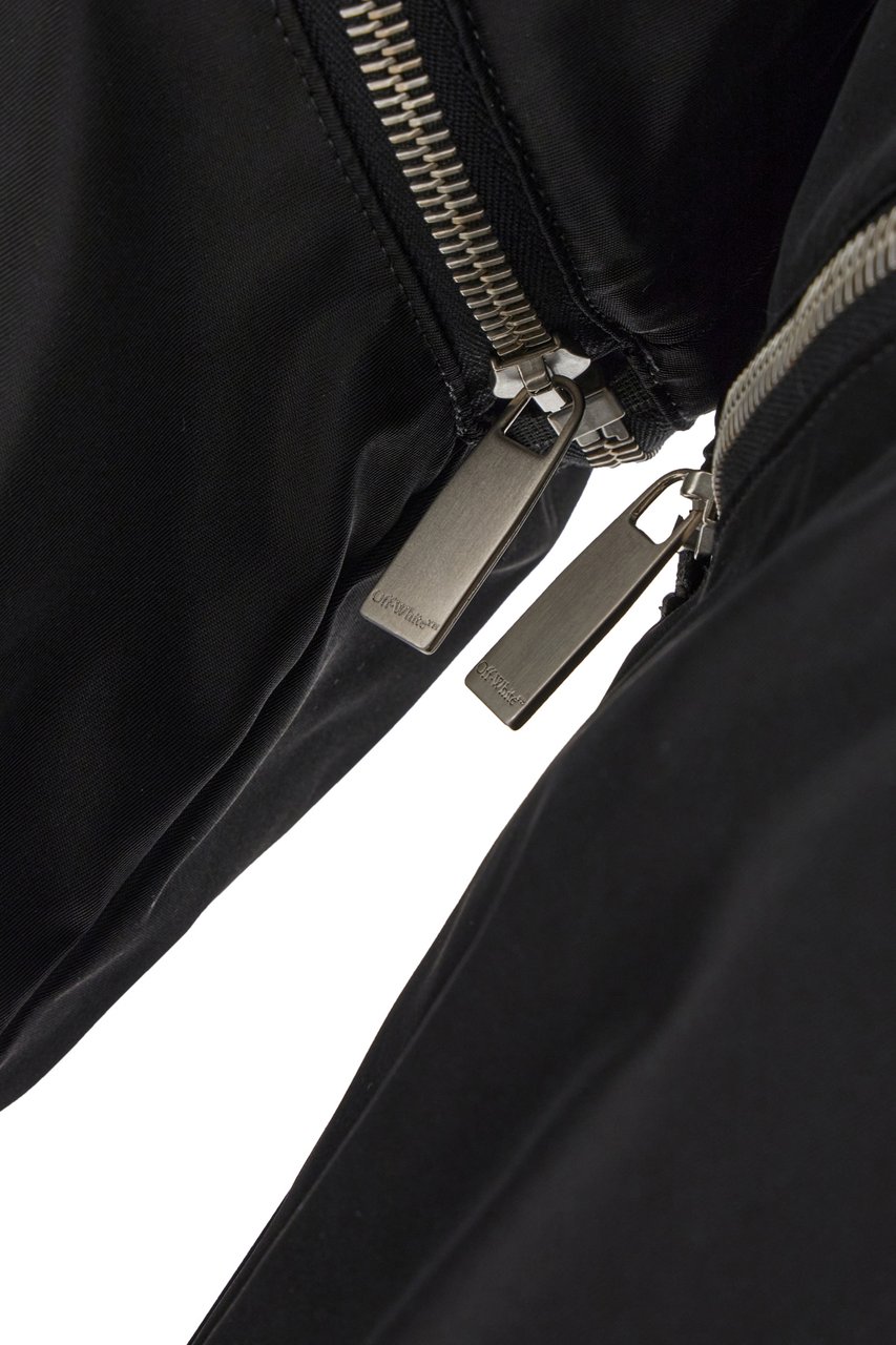 OFF-WHITE Off White Black nylon pants Zwart