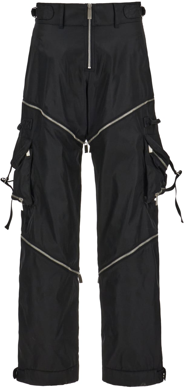 OFF-WHITE Off White Black nylon pants Zwart