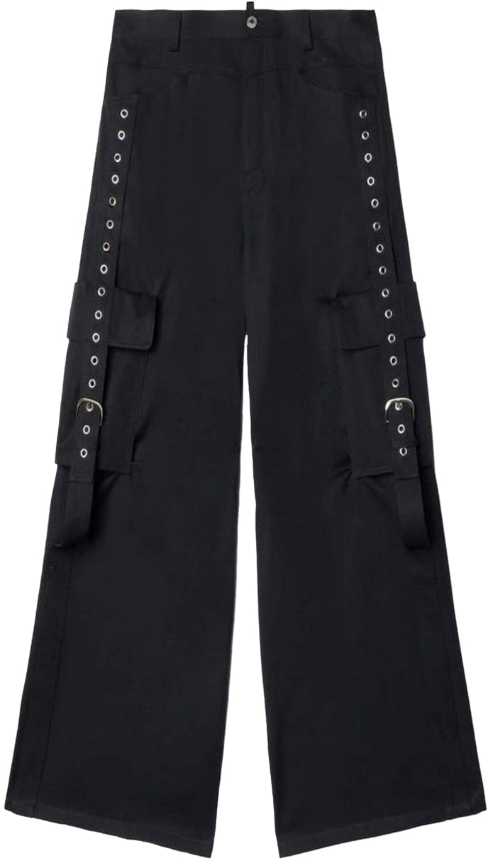 OFF-WHITE Trouser Black Zwart