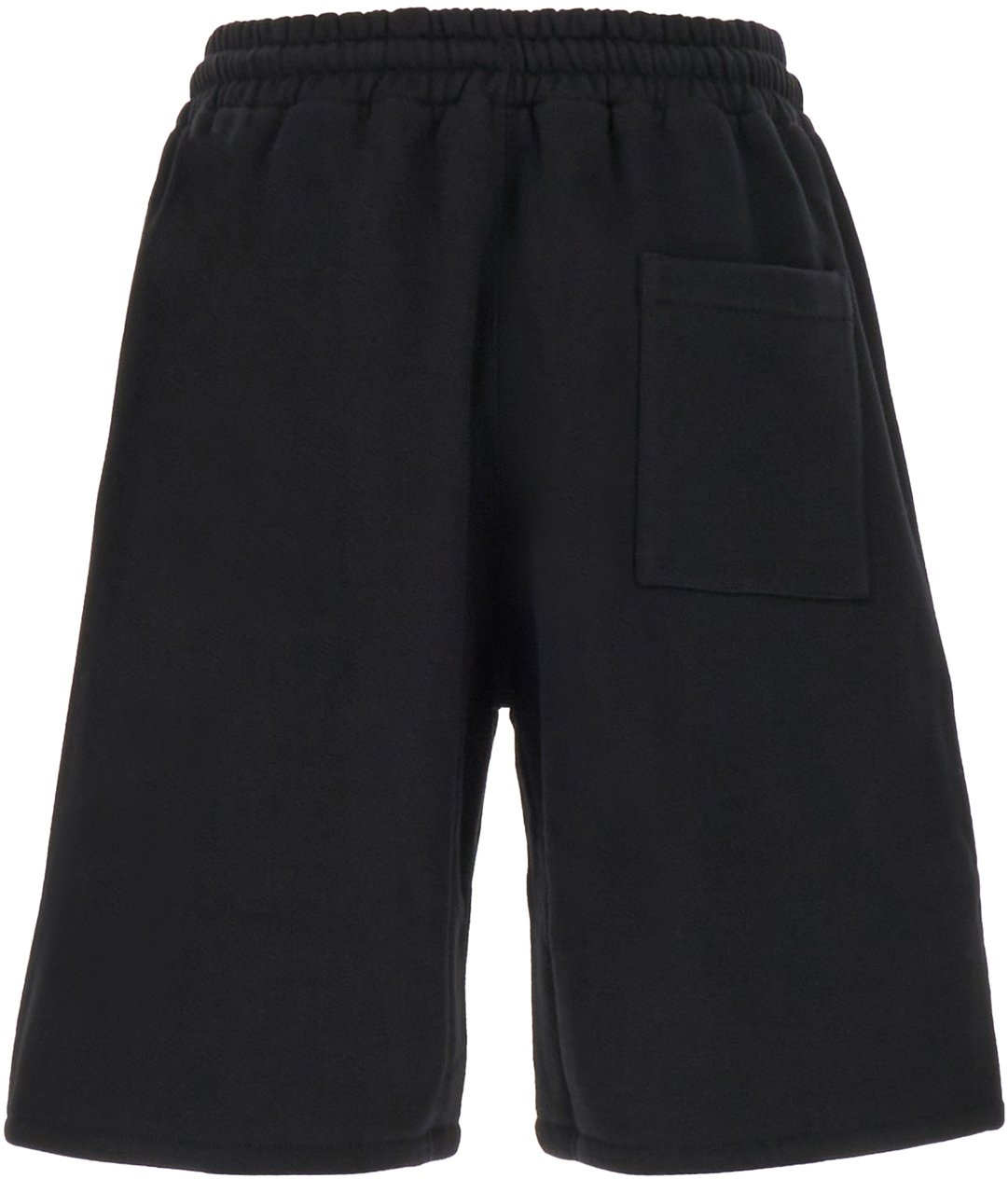 OFF-WHITE Off White Black cotton bermuda shorts Zwart