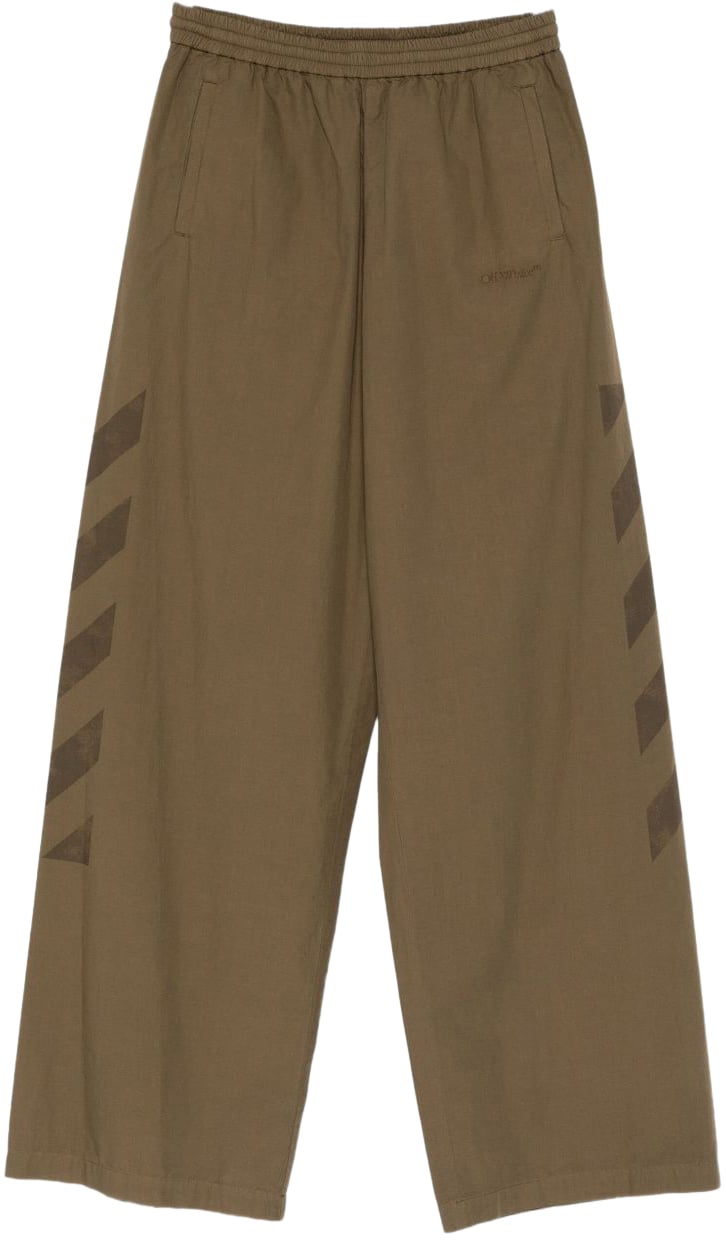 OFF-WHITE Trousers Beechbeech Beige