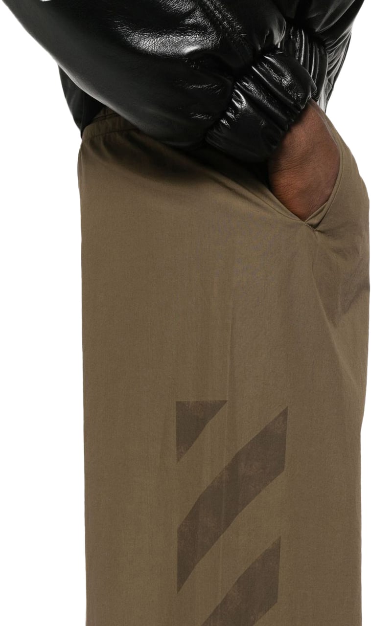 OFF-WHITE Trousers Beechbeech Beige