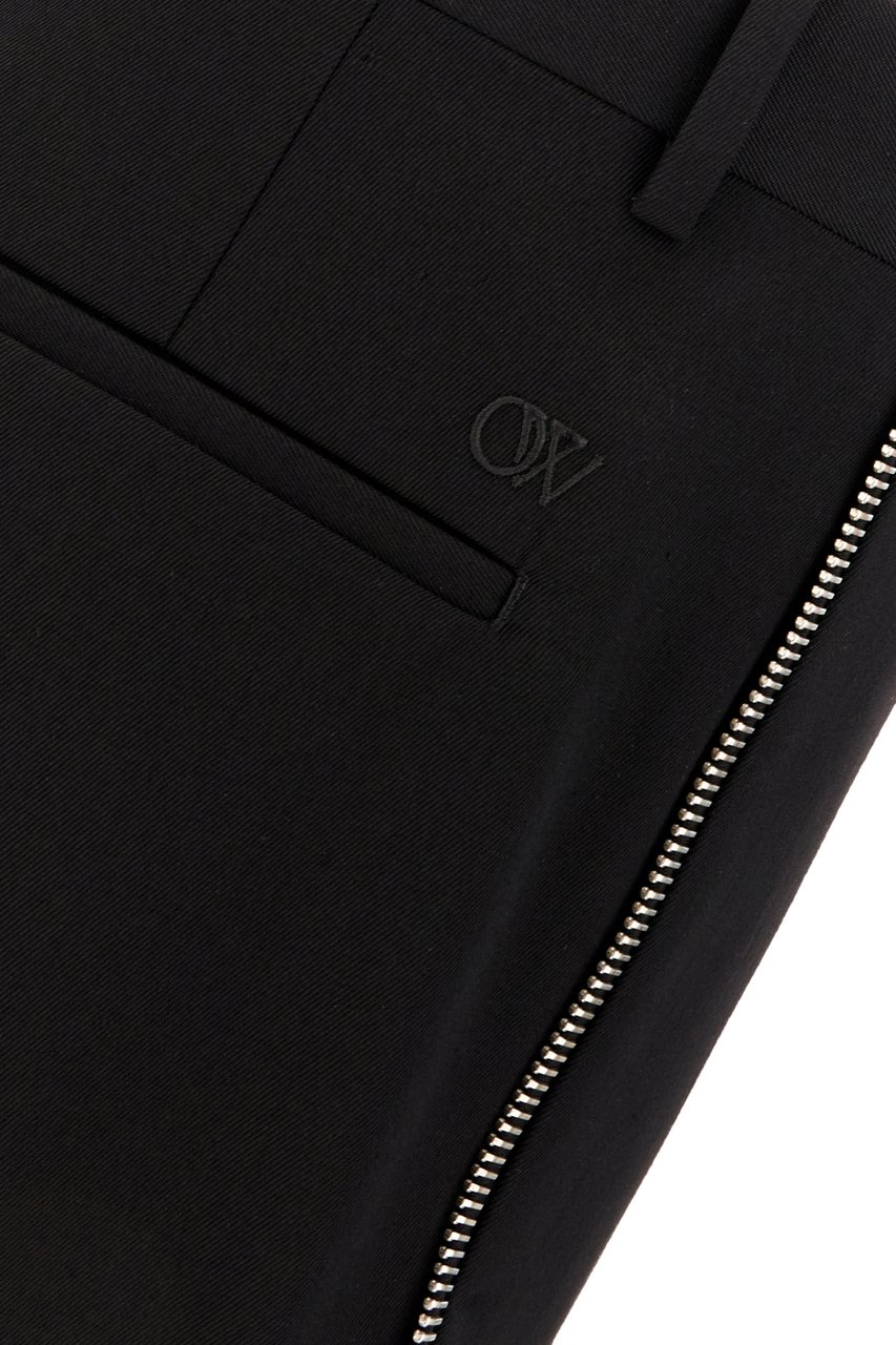 OFF-WHITE Off White Black wool pant Zwart