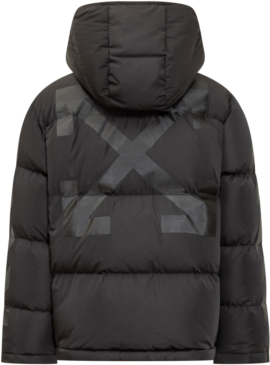 OFF-WHITE Off-White Piumino Diag Arrow Nero Zwart