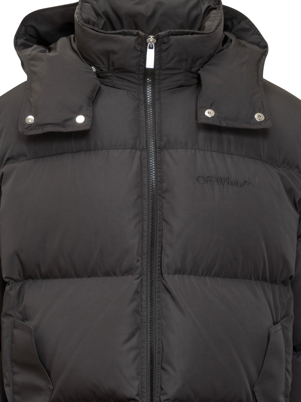 OFF-WHITE Off-White Piumino Diag Arrow Nero Zwart