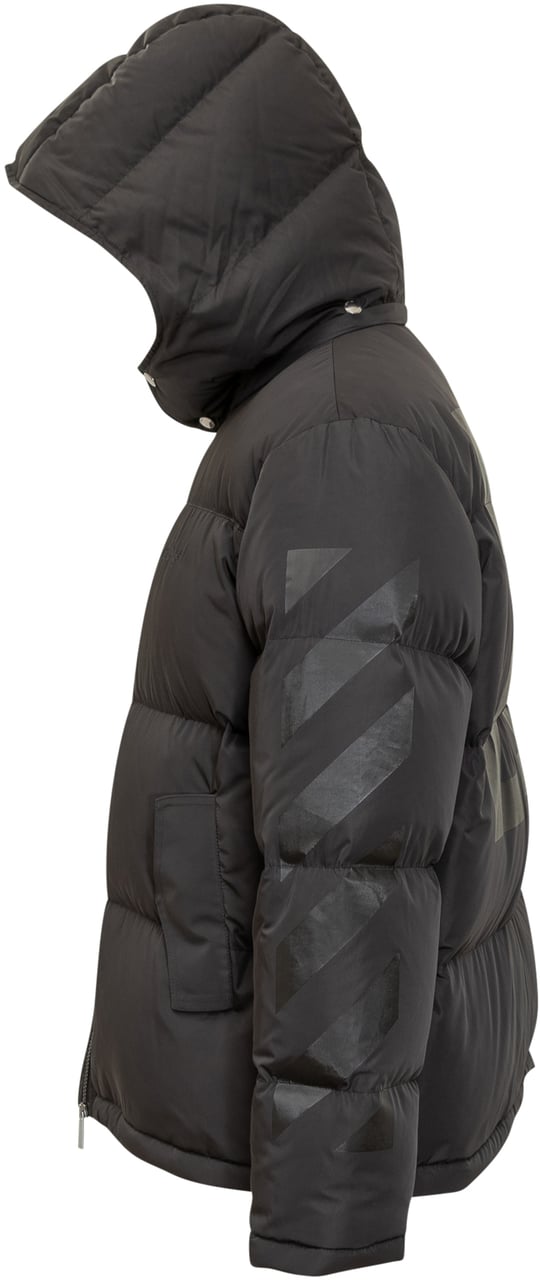 OFF-WHITE Off-White Piumino Diag Arrow Nero Zwart
