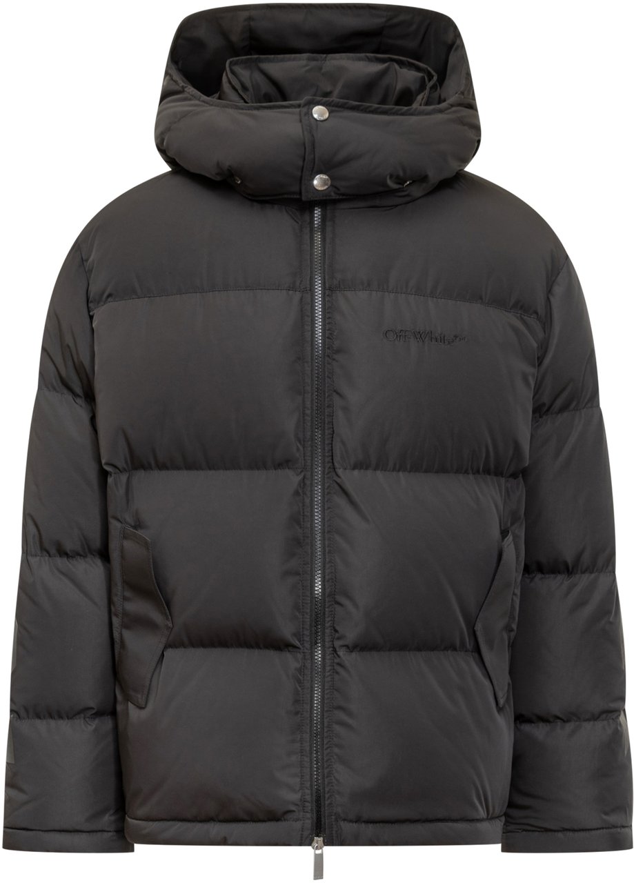 OFF-WHITE Off-White Piumino Diag Arrow Nero Zwart