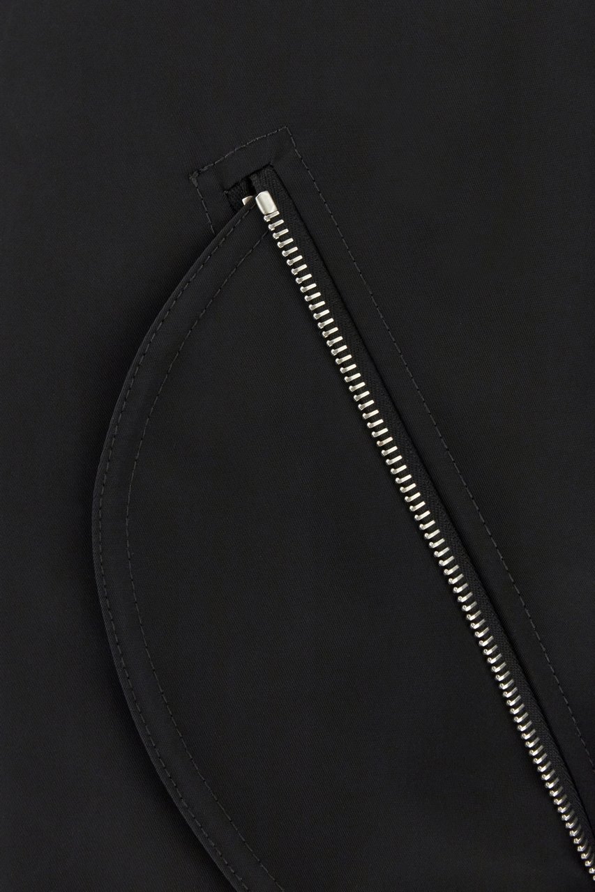 OFF-WHITE Off White Black nylon padded bomber jacket Zwart