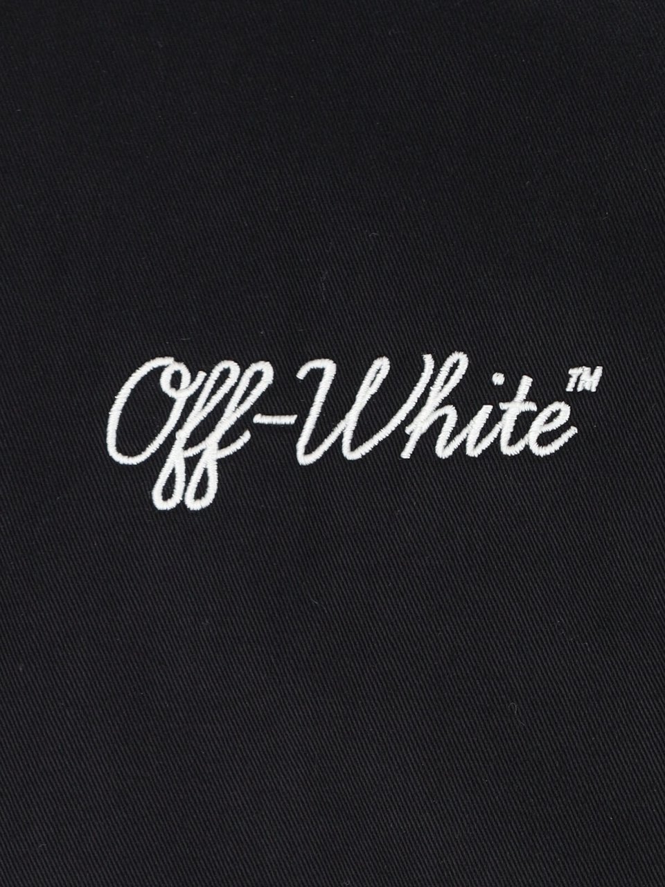 OFF-WHITE "Varsity Souvenir" Bomber Jacket – Black Zwart