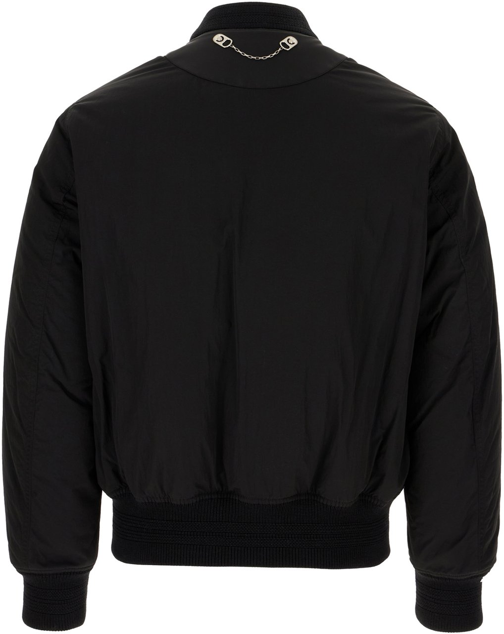 OFF-WHITE Off White Back nylon padded bomber jacket Zwart