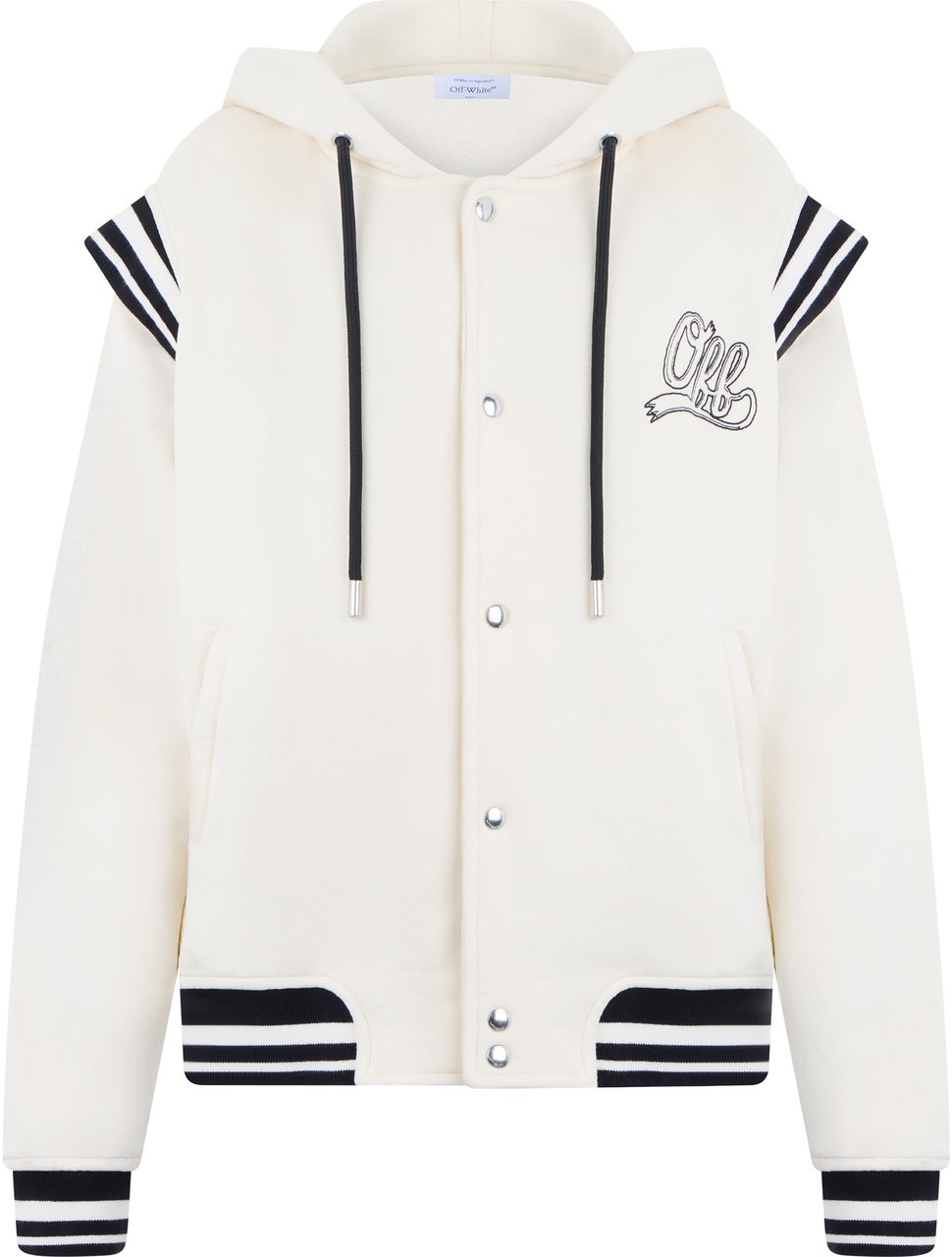 OFF-WHITE Cotton bomber Wit