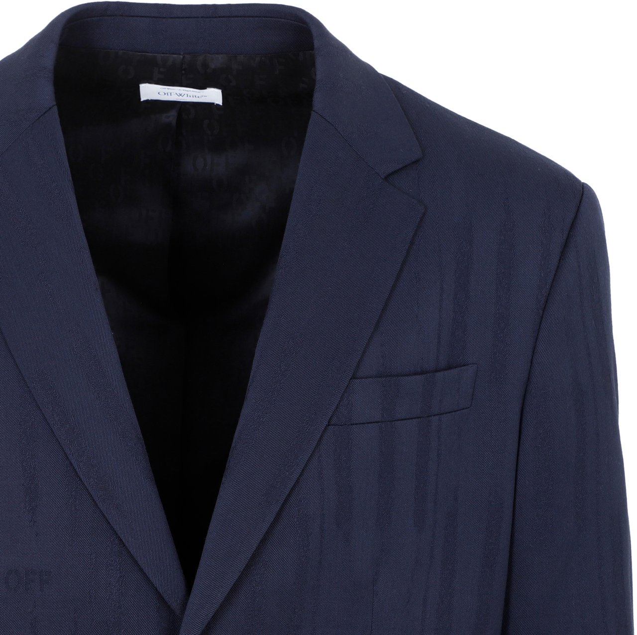 OFF-WHITE OFF WHITE OMEN077F23FAB001 Blauw