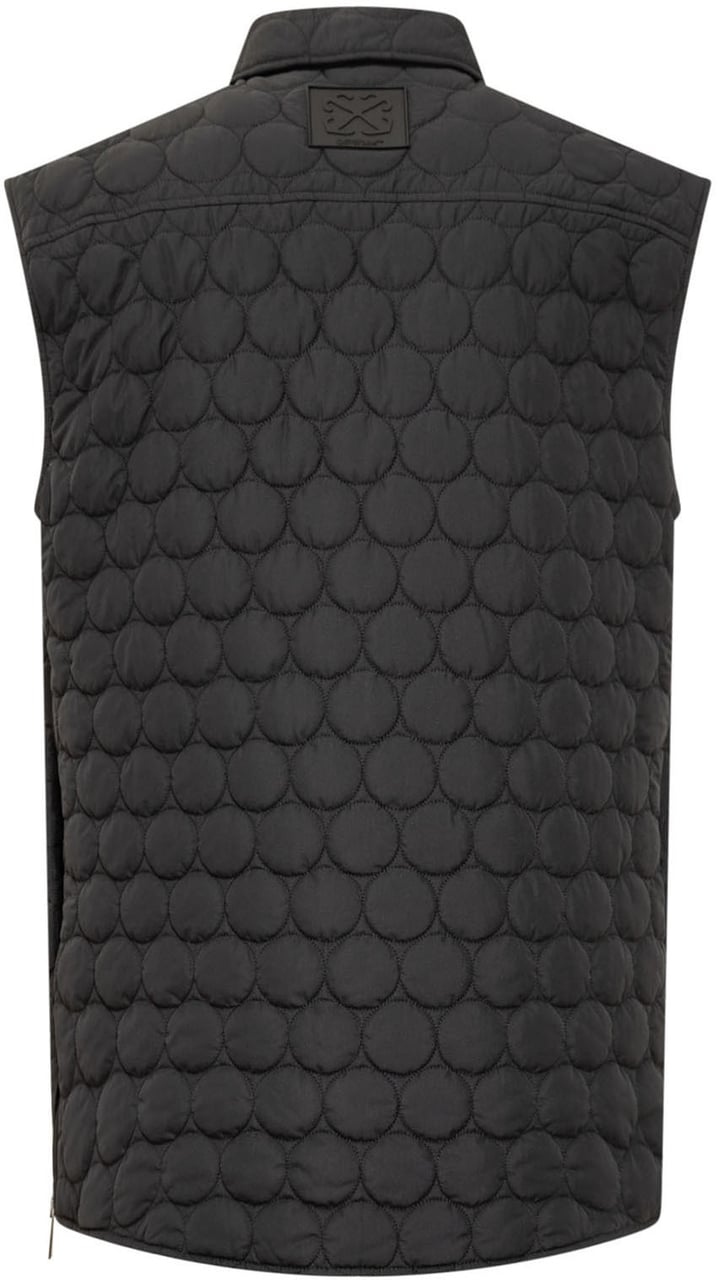 OFF-WHITE Gilet Imbottito Zwart
