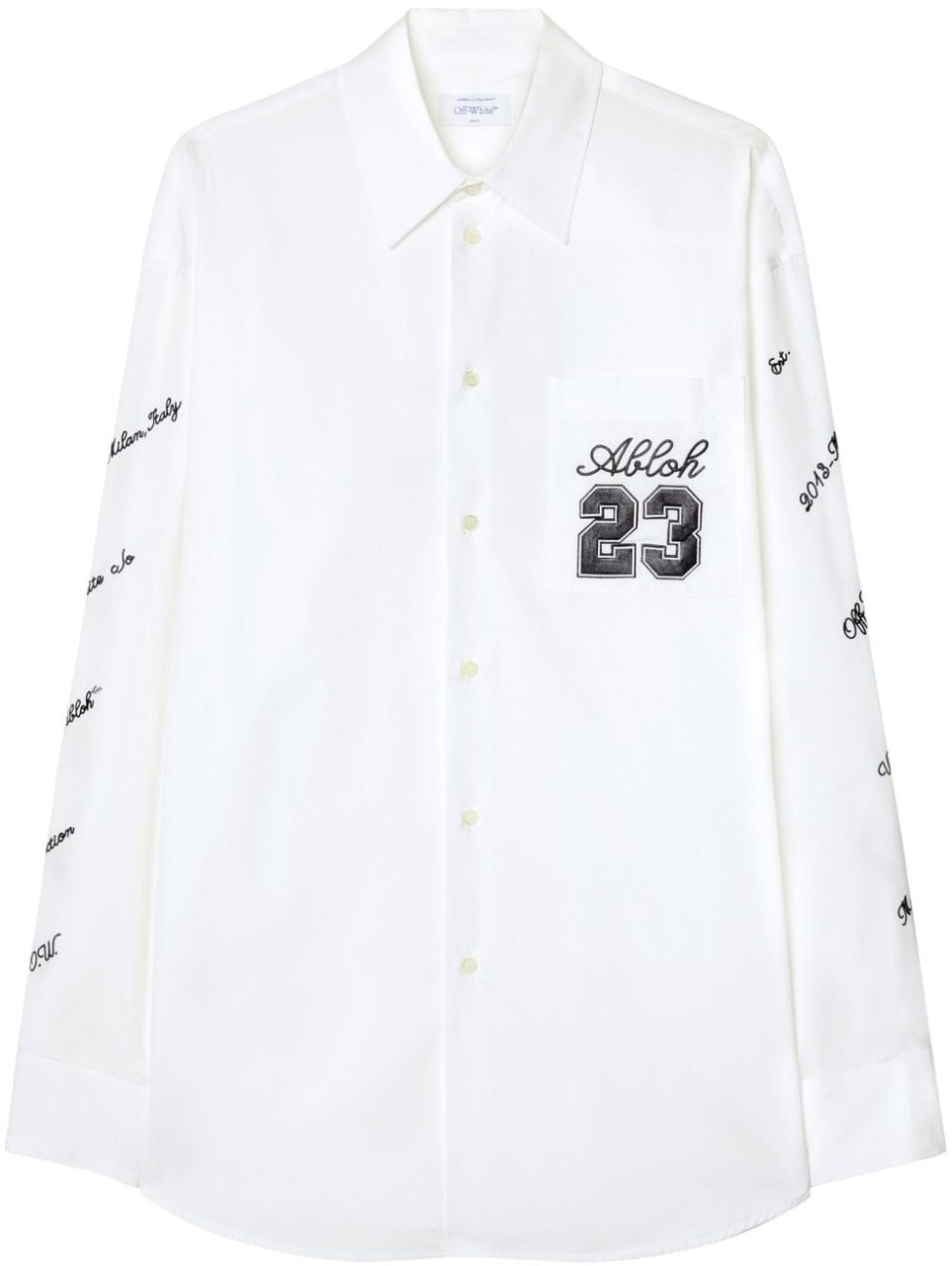 OFF-WHITE Shirts White Wit