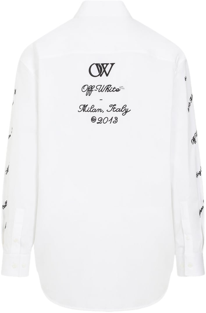 OFF-WHITE OFF WHITE OMGE004S24FAB002 Wit