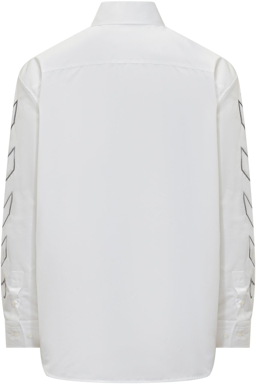 OFF-WHITE Camicia Over Diag Outl Wit