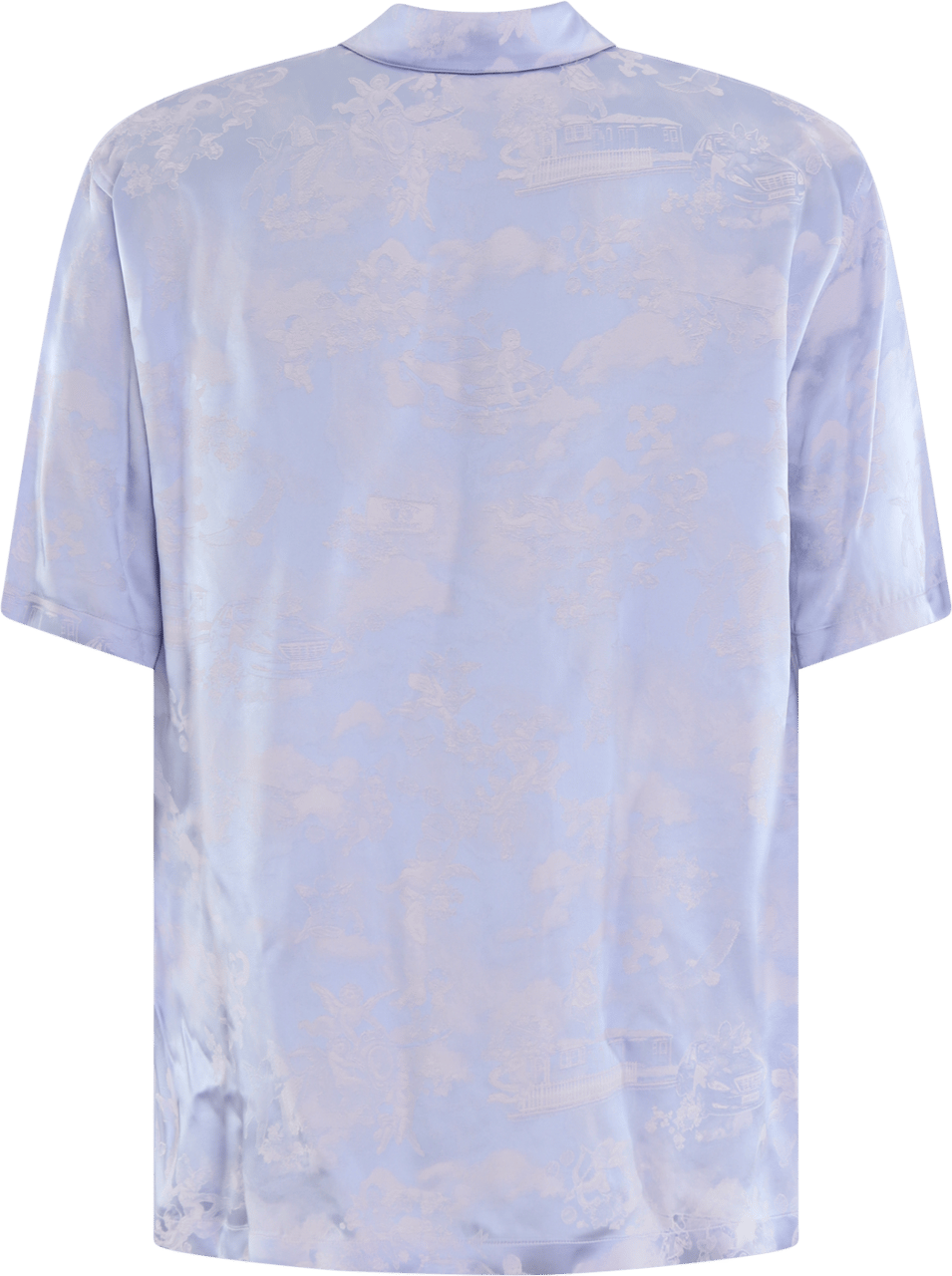 OFF-WHITE Heren Fresco Viscjacq Bowling Blauw Blauw