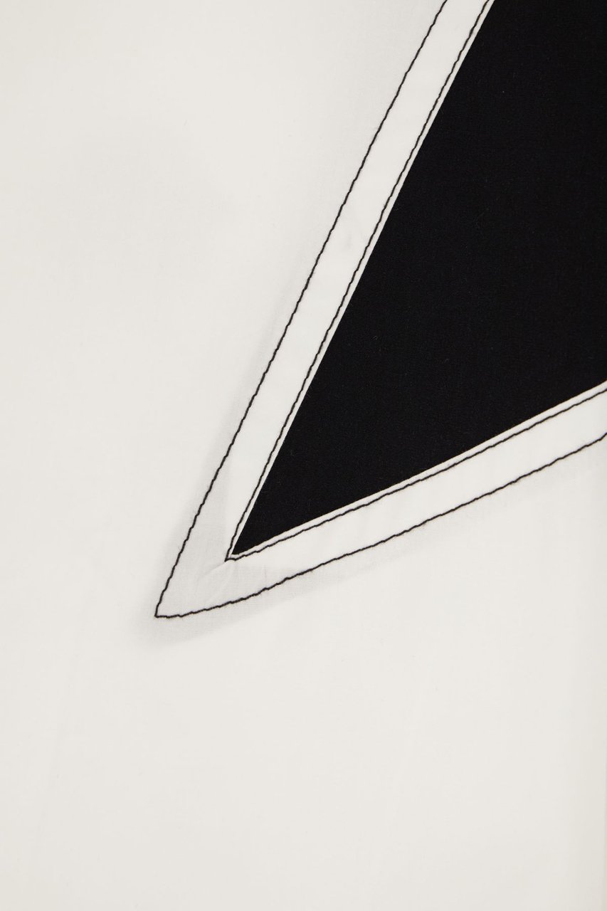 OFF-WHITE Off White Two-tone cotton shirt Divers