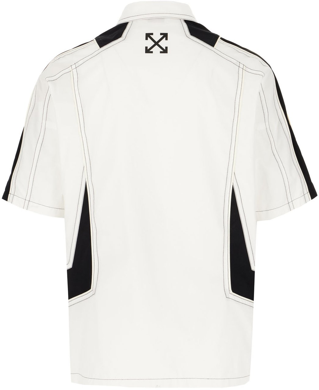 OFF-WHITE Off White Two-tone cotton shirt Divers
