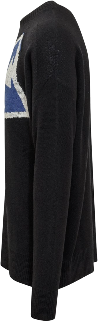 OFF-WHITE Maglione in Jacquard Zwart
