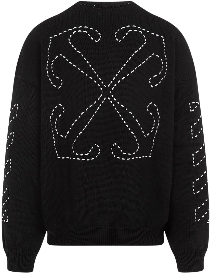 OFF-WHITE OFF WHITE OMHE191C99KNI001 Zwart