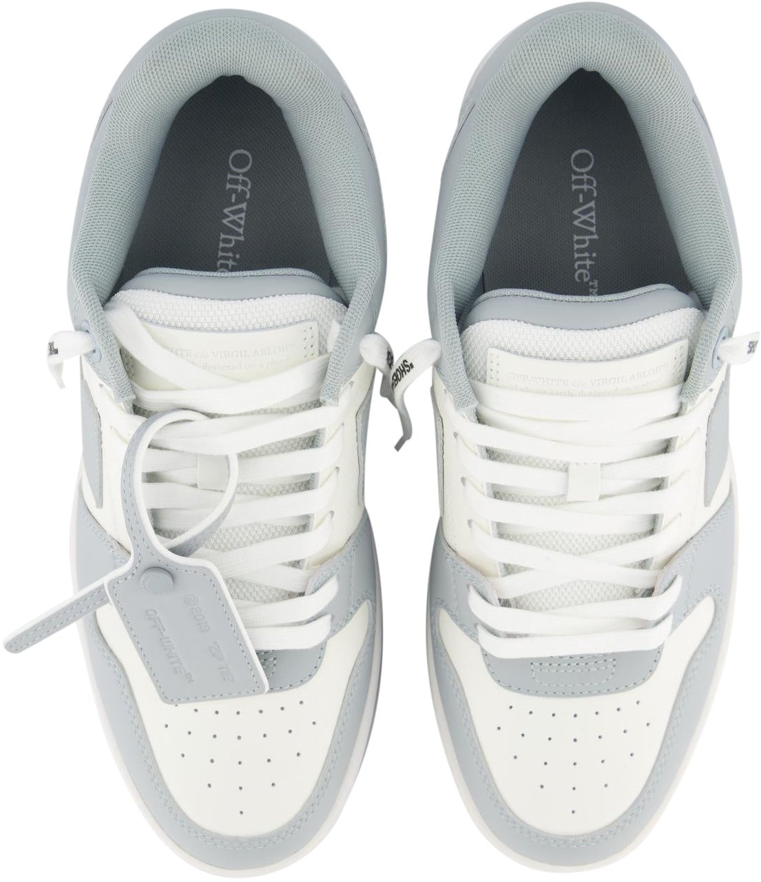 OFF-WHITE Heren Out Of Office Sneaker Grijs Grijs