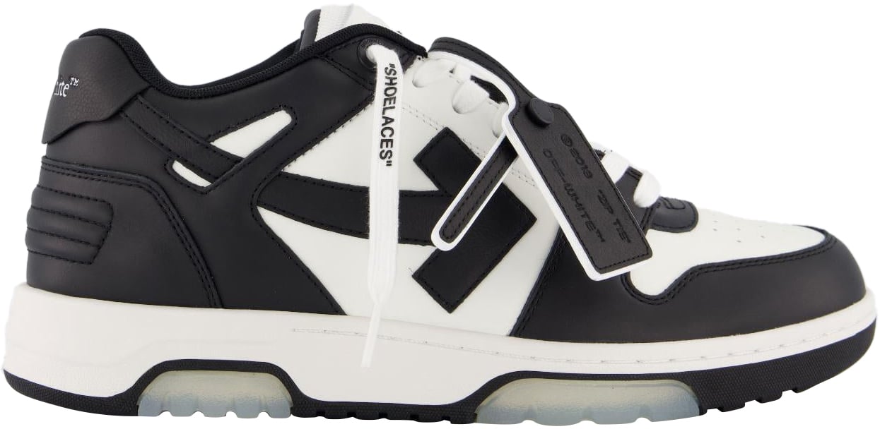 OFF-WHITE Heren Out Of Office Sneaker Zwart Zwart