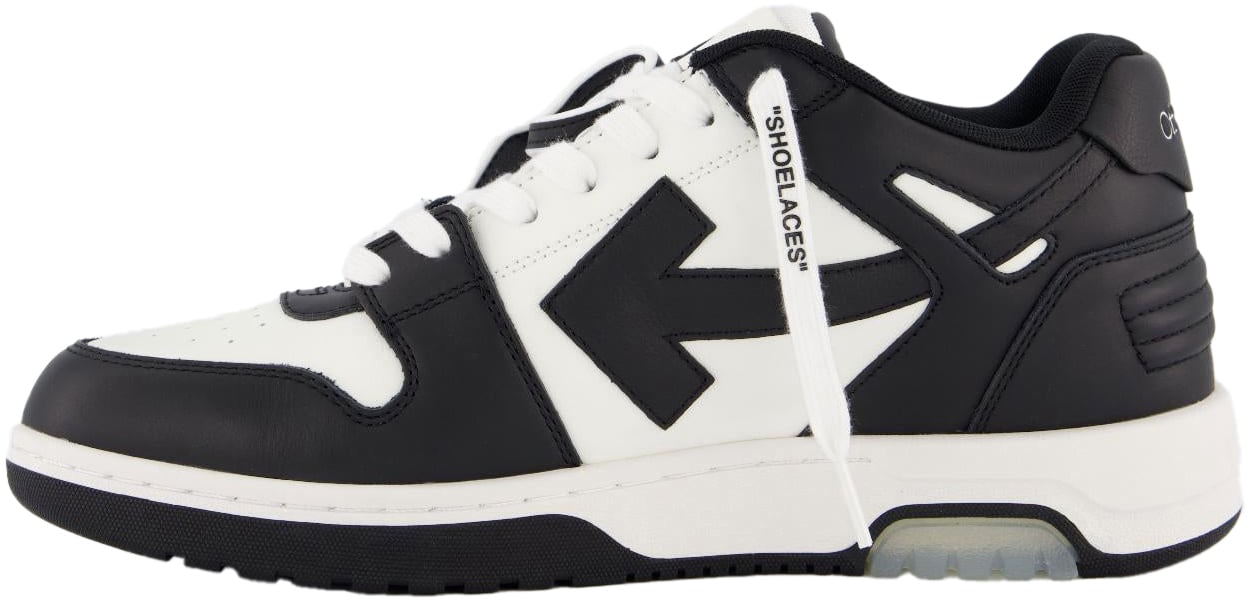 OFF-WHITE Heren Out Of Office Sneaker Zwart Zwart