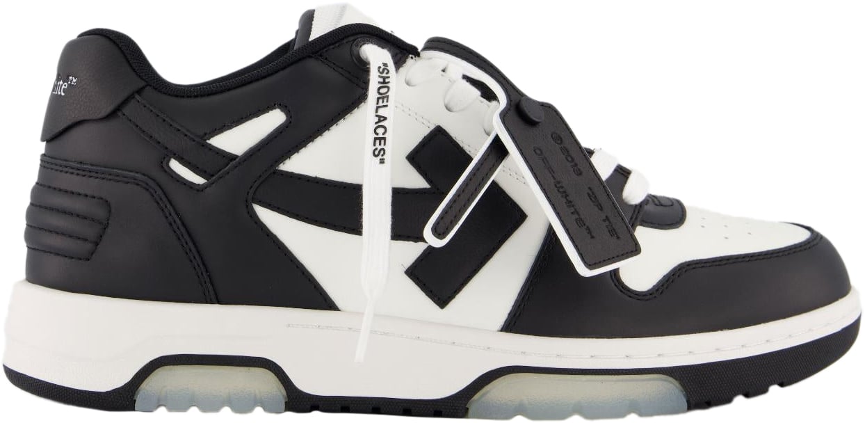 OFF-WHITE Heren Out Of Office Sneaker Zwart Zwart