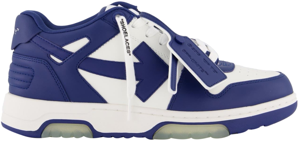 OFF-WHITE Heren Out Of Office Sneaker Blauw Blauw
