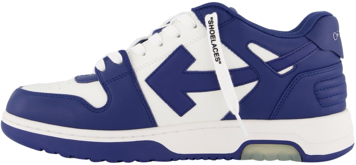 OFF-WHITE Heren Out Of Office Sneaker Blauw Blauw