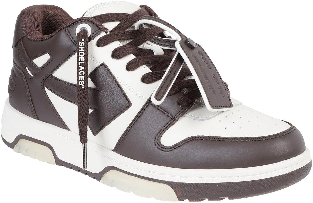 OFF-WHITE Out Of Office Sneakers Brown Bruin