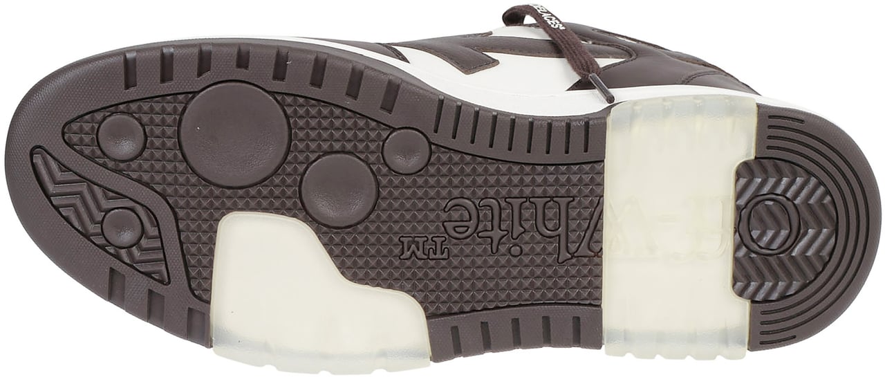 OFF-WHITE Out Of Office Sneakers Brown Bruin