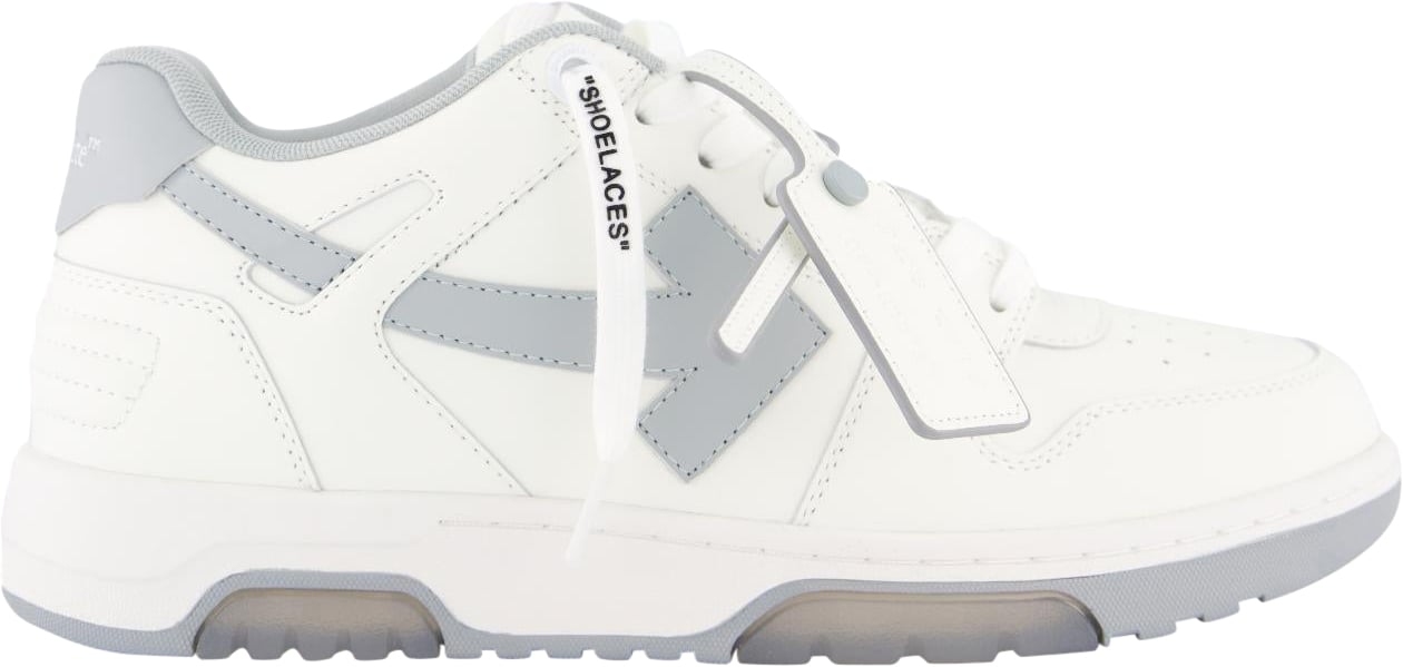 OFF-WHITE Heren Out Of Office Sneaker Wit Wit